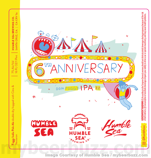 Humble Sea Adding 6th Anniversary Collaboration Beers Humble Sea Adding 6th Anniversary Collaboration Beers