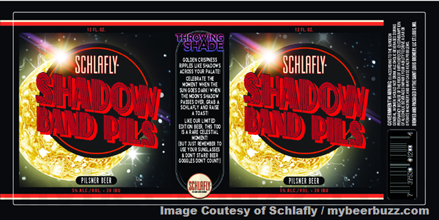 Schlafly Adding Eclipse IPA, Shadow Band Pils & Totally Black Lager Schlafly Adding Eclipse IPA, Shadow Band Pils & Totally Black Lager