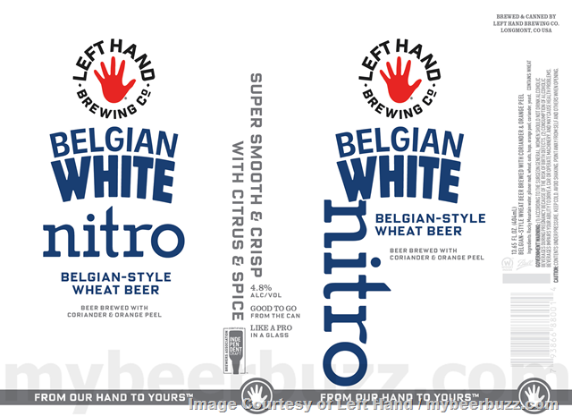 Left Hand Adding Candy Cane Nitro, Belgian White Nitro & Chai Milk Stout Nitro Cans Left Hand Adding Candy Cane Nitro, Belgian White Nitro & Chai Milk Stout Nitro Cans