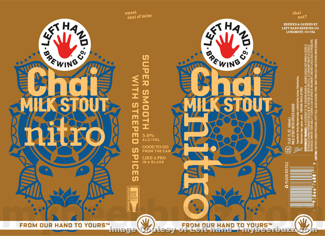Left Hand Adding Candy Cane Nitro & Chai Milk Stout Nitro Cans Left Hand Adding Candy Cane Nitro & Chai Milk Stout Nitro Cans