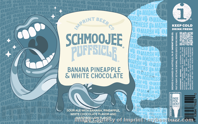 Imprint Beer Adding Schmoojee Puffsicle Orange Mango Coconut, Schmoojee Puffsicle Banana Pineapple & White Chocolate & Schmoojee Puffsicle Raspberry Fudge Ice Cream Imprint Beer Adding Schmoojee Puffsicle Orange Mango Coconut, Schmoojee Puffsicle Banana Pineapple & White Chocolate & Schmoojee Puffsicle Raspberry Fudge Ice Cream