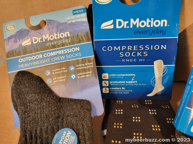 Mybeerbuzz .com Highlights Dr. Motion Compression Socks (Review) Mybeerbuzz .com Highlights Dr. Motion Compression Socks (Review)