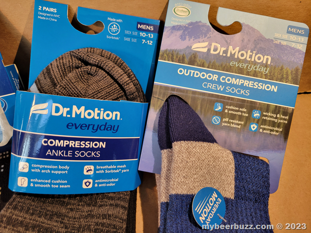 Mybeerbuzz .com Highlights Dr. Motion Compression Socks (Review) Mybeerbuzz .com Highlights Dr. Motion Compression Socks (Review)