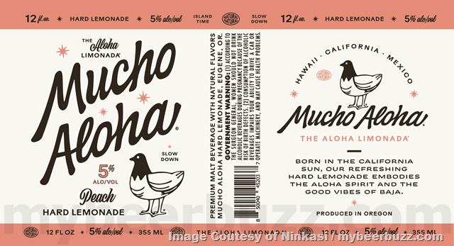 Ninkasi Adding Mucho Aloha Hard Lemonade: Original, Mango, Blueberry, Passionfruit, Peach, Pineapple & Raspberry Ninkasi Adding Mucho Aloha Hard Lemonade: Original, Mango, Blueberry, Passionfruit, Peach, Pineapple & Raspberry