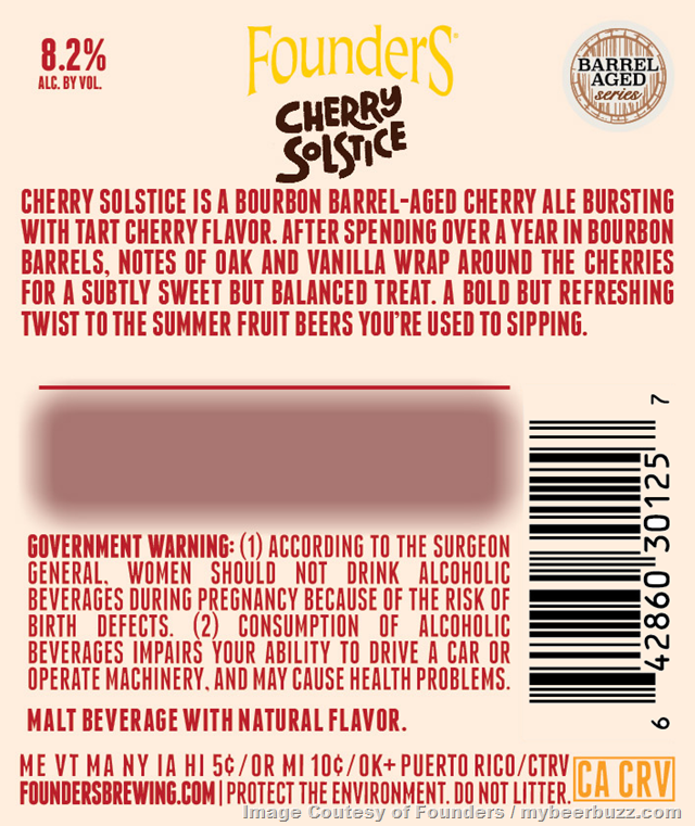Founders Cherry Solstice Coming To Barrel Aged Series Founders Cherry Solstice Coming To Barrel Aged Series