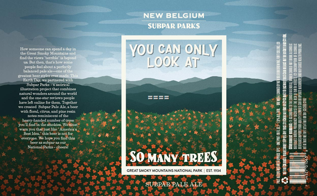 New Belgium Collaborating With Subpar Parks On Subpar Pale Ale Series New Belgium Collaborating With Subpar Parks On Subpar Pale Ale Series