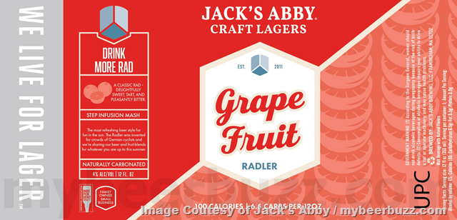 Jack’s Abby Adding Pineapple Passion Guava Radler, Grapefruit Radler, Lil’ Lime Radler & Lil’ Lemon Radler Jack’s Abby Adding Pineapple Passion Guava Radler, Grapefruit Radler, Lil’ Lime Radler & Lil’ Lemon Radler