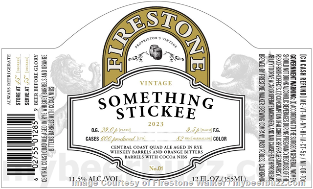 Firestone Walker Adding Blue Love, Double DBA, Something Stickee & D(DB)2A Firestone Walker Adding Blue Love, Double DBA, Something Stickee & D(DB)2A