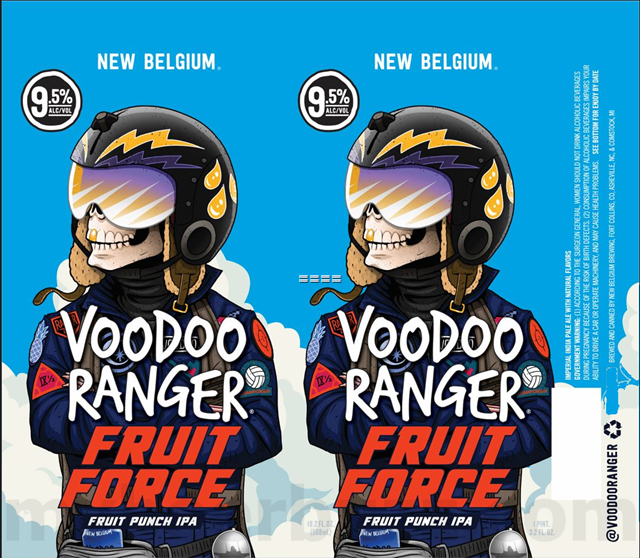 Mybeerbuzz .com Highlights Voodoo Ranger Fruit Force IPA (Review) 8 New Belgium Working On Voodoo Ranger Punch Force / Fruit Force