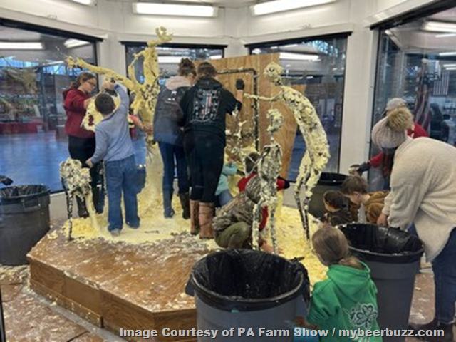 PA Farm Show Butter Sculpture Recycling Shows Positive Impact Dairy Farmers Have on Planet PA Farm Show Butter Sculpture Recycling Shows Positive Impact Dairy Farmers Have on Planet