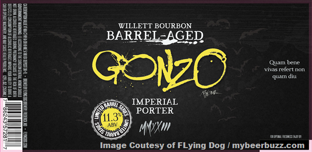 Flying Dog Adding Willett Bourbon Barrel-Aged Caramel-Infused Gonzo & Willett Bourbon Barrel-Aged Gonzo Flying Dog Adding Willett Bourbon Barrel-Aged Caramel-Infused Gonzo & Willett Bourbon Barrel-Aged Gonzo
