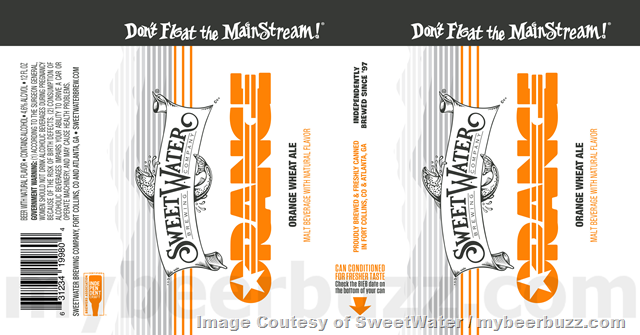 SweetWater Adding Orange Wheat Ale SweetWater Adding Orange Wheat Ale