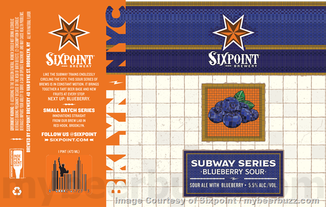 Sixpoint Adding Brownstone Revival & Subway Series Blueberry Sour Sixpoint Adding Brownstone Revival & Subway Series Blueberry Sour
