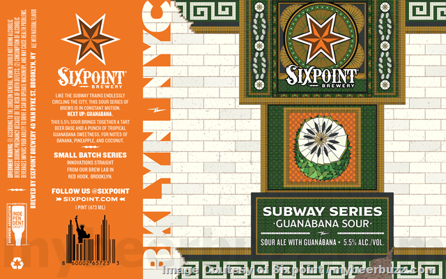 Sixpoint Adding Brownstone Revival, Subway Series Guanábana Sour & Subway Series Blueberry Sour Sixpoint Adding Brownstone Revival, Subway Series Guanábana Sour & Subway Series Blueberry Sour