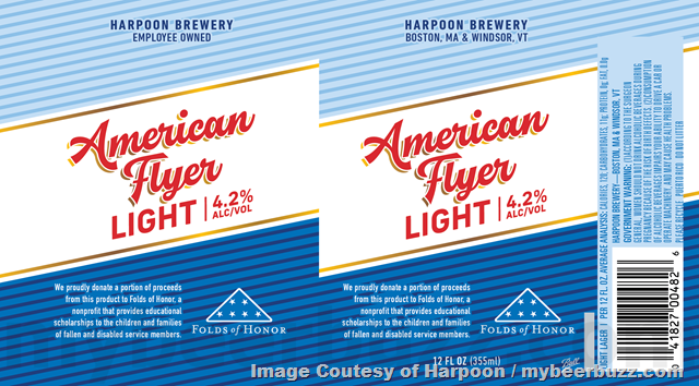 Harpoon Adding American Flyer Lager & American Flyer Light Harpoon Adding American Flyer Lager & American Flyer Light