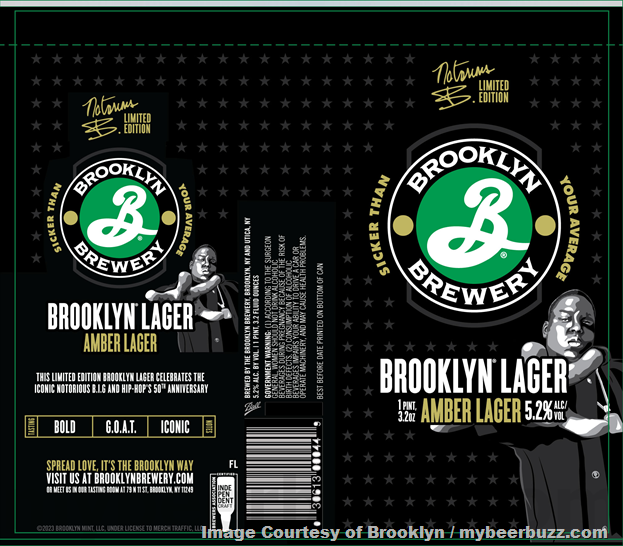 Brooklyn Brewery Adding Notorious B.I.G. Hip-Hop 50th Anniversary Brooklyn Lager / The Stonewall Inn IPA Brooklyn Brewery Adding Notorious B.I.G. Hip-Hop 50th Anniversary Brooklyn Lager / The Stonewall Inn IPA