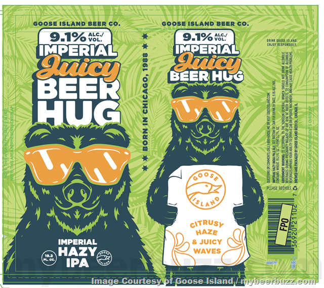 Goose Island Adding Full Pocket Pilsner & Imperial Juicy Beer Hug Goose Island Adding Full Pocket Pilsner & Imperial Juicy Beer Hug