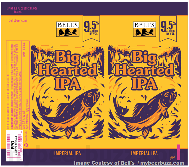 Bell's Big Hearted IPA 19.2oz Cans Bell's Big Hearted IPA 19.2oz Cans
