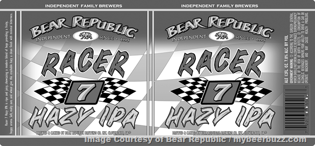 Bear Republic Adding Racer 7 Hazy IPA Bear Republic Adding Racer 7 Hazy IPA
