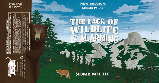 New Belgium & Subpar Parks Team Up For The Lack Of Wildlife Is Alarming New Belgium & Subpar Parks Team Up For The Lack Of Wildlife Is Alarming