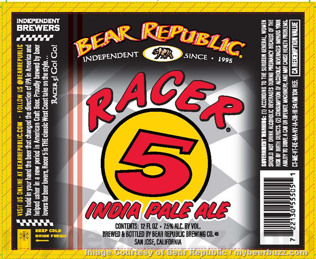 Bear Republic Adding Racer 7 Hazy IPA / Racer 5 Bear Republic Adding Racer 7 Hazy IPA / Racer 5