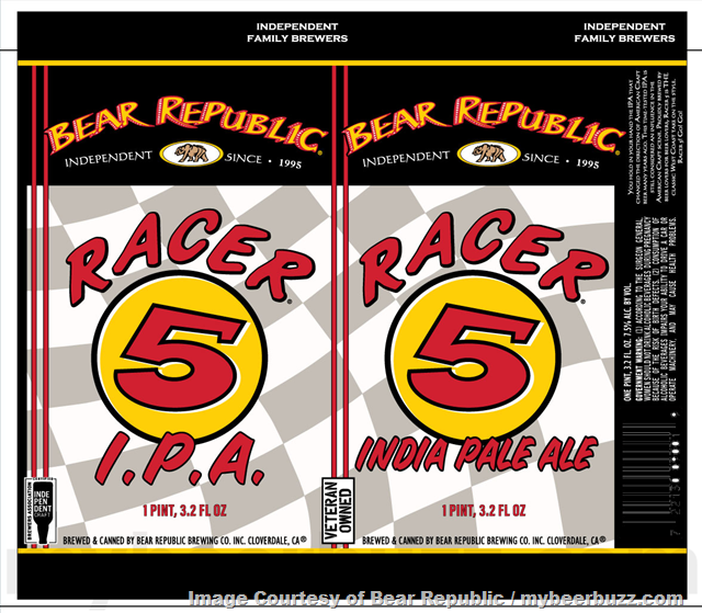 Bear Republic Adding Racer 7 Hazy IPA / Racer 5 Bear Republic Adding Racer 7 Hazy IPA / Racer 5