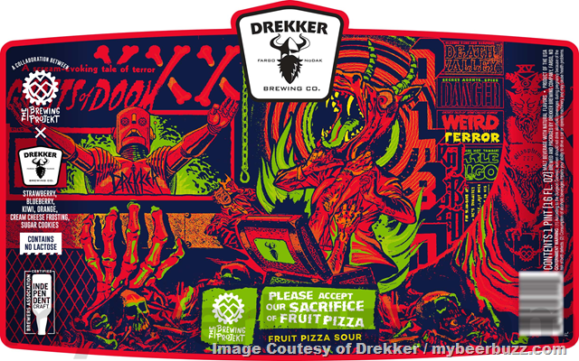 Drekker Brewing Adding Morning Ritual & Please Accept Our Sacrifice Of Fruit Pizza Collaboration Drekker Brewing Adding Morning Ritual & Please Accept Our Sacrifice Of Fruit Pizza Collaboration