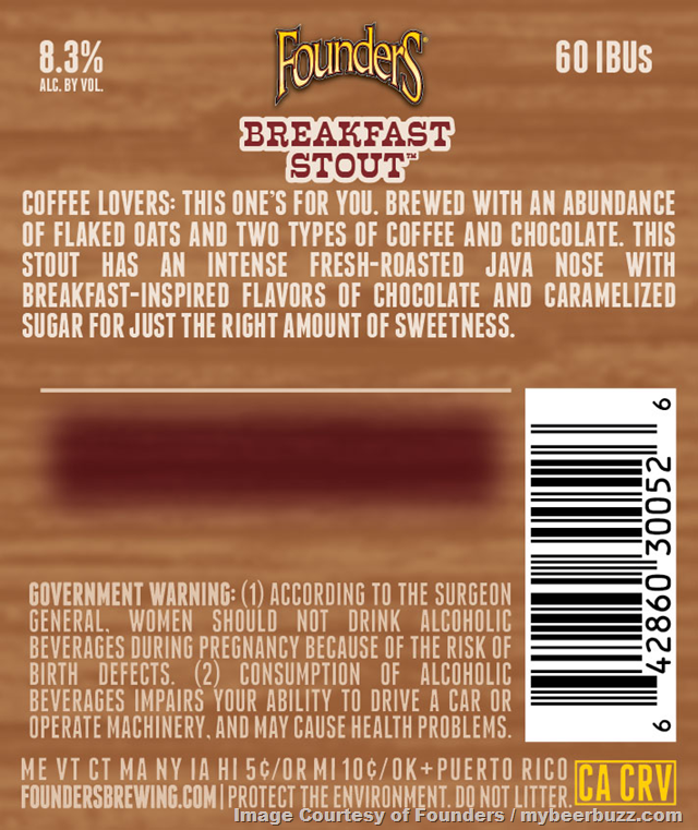 Founders Breakfast Stout Coming To Venture Series Founders Breakfast Stout Coming To Venture Series