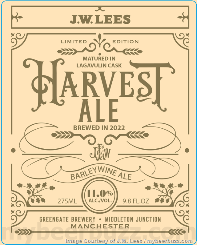 J.W. Lees 2022 Harvest Ale & 2022 Harvest Ale Matured In Lagavulin Cask Coming To U.S. J.W. Lees 2022 Harvest Ale & 2022 Harvest Ale Matured In Lagavulin Cask Coming To U.S.
