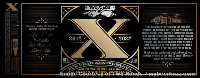 Two Roads Italian Cookie Stout Coming To Area Two / Ten Year Anniversary / Summer Heaven / Lushee Two Roads Italian Cookie Stout Coming To Area Two / Ten Year Anniversary / Summer Heaven / Lushee