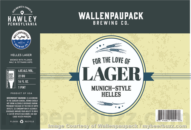 Wallenpaupack Brewing Adding American Blonde, Dock Days, For The Love Of Lager: Pre-Prohibition, Munich-Style, Italian-Style, German-Style Dark, Lake Haze #27, #26, #25 & #24 Wallenpaupack Brewing Adding American Blonde, Dock Days, For The Love Of Lager: Pre-Prohibition, Munich-Style, Italian-Style, German-Style Dark, Lake Haze #27, #26, #25 & #24
