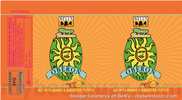Bell’s Adding Cherry Oberon, Mango Habanero Oberon & Citrus Oberon Cans Bell’s Adding Cherry Oberon, Mango Habanero Oberon & Citrus Oberon Cans