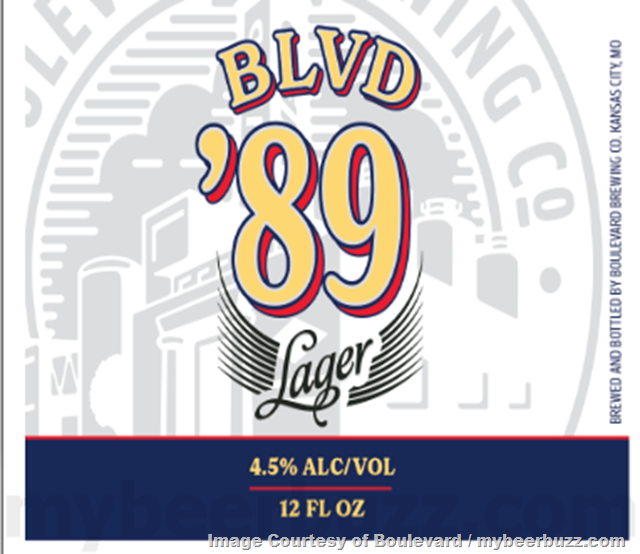 Boulevard Adding BLVD ‘89 Lager Boulevard Adding BLVD ‘89 Lager