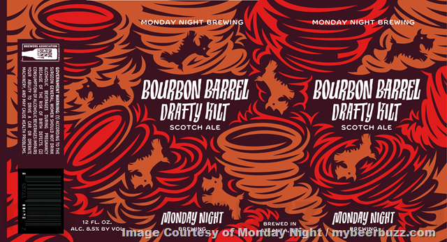 Monday Night Brewing Adding Drafty Kilt, Dr. Robot, Bourbon Barrel Drafty Kilt & Blind Pirate Cans Monday Night Brewing Adding Drafty Kilt, Dr. Robot, Bourbon Barrel Drafty Kilt & Blind Pirate Cans
