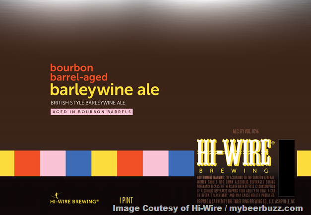 Hi-Wire Cherry Red Hot Coming To Fruit Tart Series / Bourbon Barrel-Aged Barleywine Ale Hi-Wire Cherry Red Hot Coming To Fruit Tart Series / Bourbon Barrel-Aged Barleywine Ale