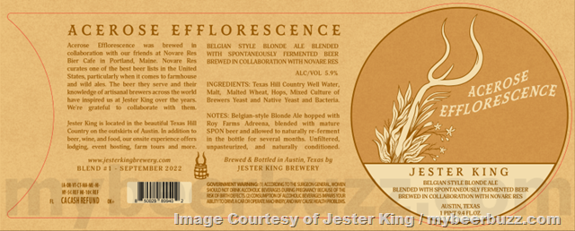 Jester King Adding German-Style Pilsner, Acerose Efflorescence & Commercial Suicide Jester King Adding German-Style Pilsner, Acerose Efflorescence & Commercial Suicide