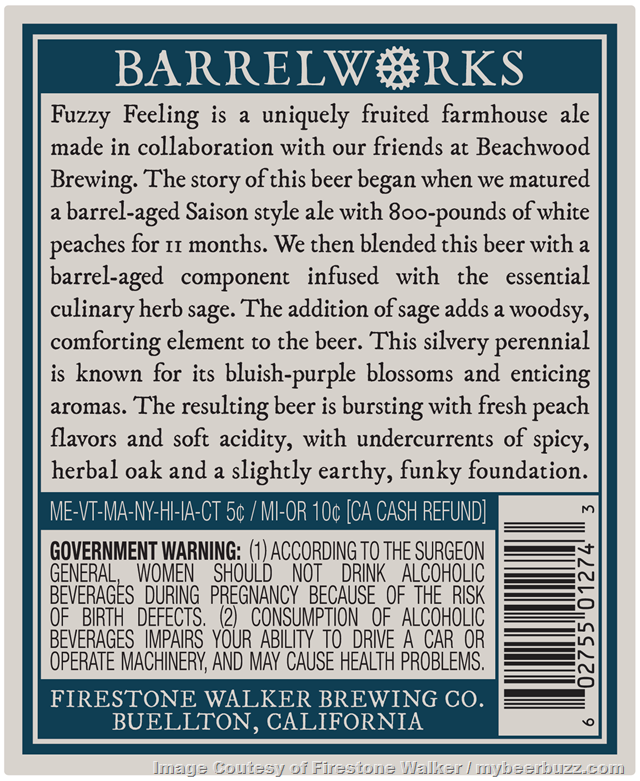 Firestone Walker Adding Fuzzy Feeling & Side Roads Collaboration Firestone Walker Adding Fuzzy Feeling & Side Roads Collaboration