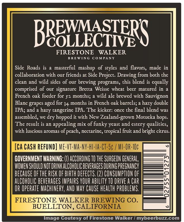 Firestone Walker Adding Fuzzy Feeling & Side Roads Collaboration Firestone Walker Adding Fuzzy Feeling & Side Roads Collaboration