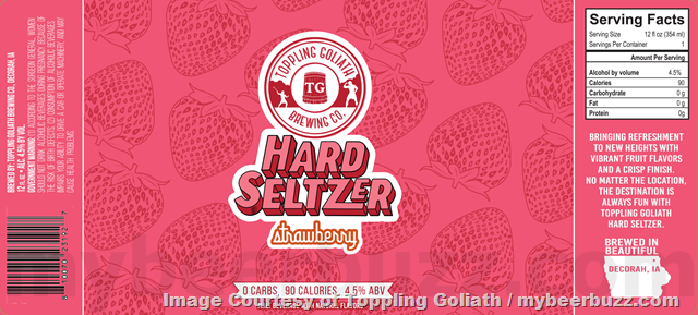 Toppling Goliath Adding Hard Seltzer – Mango, Strawberry & Pineapple Toppling Goliath Adding Hard Seltzer – Mango, Strawberry & Pineapple
