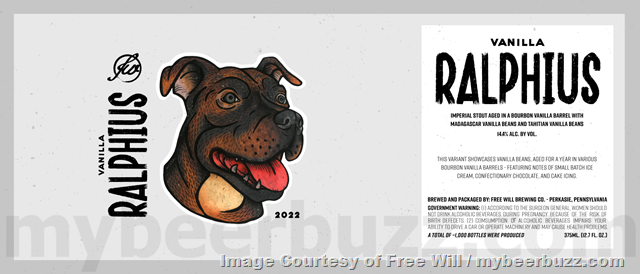 Free Will Ralphius Variants Return: Coffee, Vanilla, Three Year Triple Barrel, Double Barrel, Two Year Double Barrel, Two Year Heaven Hill, Two Year Knob Creek, Two Year Maker’s Mark, Two year Woodford Reserve & Two Year Maple Free Will Ralphius Variants Return: Coffee, Vanilla, Three Year Triple Barrel, Double Barrel, Two Year Double Barrel, Two Year Heaven Hill, Two Year Knob Creek, Two Year Maker’s Mark, Two year Woodford Reserve & Two Year Maple