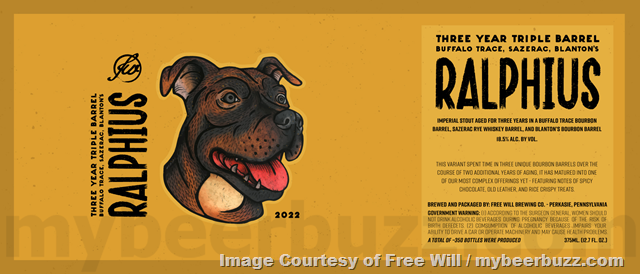 Free Will Ralphius Variants Return: Coffee, Vanilla, Three Year Triple Barrel, Double Barrel, Two Year Double Barrel, Two Year Heaven Hill, Two Year Knob Creek, Two Year Maker’s Mark, Two year Woodford Reserve & Two Year Maple Free Will Ralphius Variants Return: Coffee, Vanilla, Three Year Triple Barrel, Double Barrel, Two Year Double Barrel, Two Year Heaven Hill, Two Year Knob Creek, Two Year Maker’s Mark, Two year Woodford Reserve & Two Year Maple