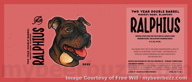 Free Will Ralphius Variants Return: Coffee, Vanilla, Three Year Triple Barrel, Double Barrel, Two Year Double Barrel, Two Year Heaven Hill, Two Year Knob Creek, Two Year Maker’s Mark, Two year Woodford Reserve & Two Year Maple Free Will Ralphius Variants Return: Coffee, Vanilla, Three Year Triple Barrel, Double Barrel, Two Year Double Barrel, Two Year Heaven Hill, Two Year Knob Creek, Two Year Maker’s Mark, Two year Woodford Reserve & Two Year Maple
