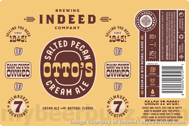 Indeed Brewing Working On Mexican Honey Noir & Otto’s Salted Pecan Cream Ale Indeed Brewing Working On Mexican Honey Noir & Otto’s Salted Pecan Cream Ale