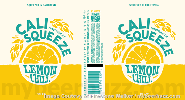 Firestone Walker Adding Extra Lemon Chill To Cali Squeeze Lineup / Passion Fruit / Tangerine Daze / Lemon Chill Firestone Walker Adding Extra Lemon Chill To Cali Squeeze Lineup / Passion Fruit / Tangerine Daze / Lemon Chill