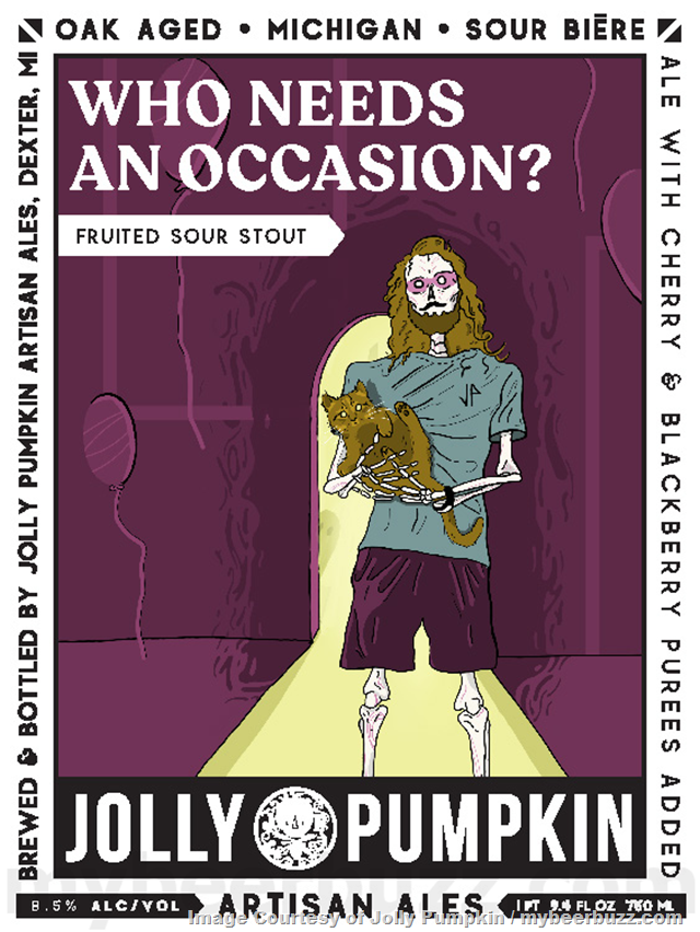 Jolly Pumpkin Adding No Way Gose, All The Way Gose Collaboration & Who Needs An Occasion? Jolly Pumpkin Adding No Way Gose, All The Way Gose Collaboration & Who Needs An Occasion?