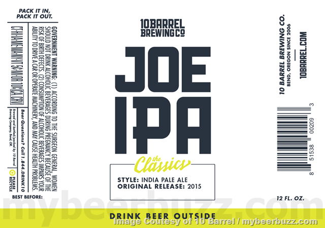 10 Barrel Sinistor Black, Oregon Brown, O.G. Wheat & Joe IPA Coming To The Classics 10 Barrel Sinistor Black, Oregon Brown, O.G. Wheat & Joe IPA Coming To The Classics
