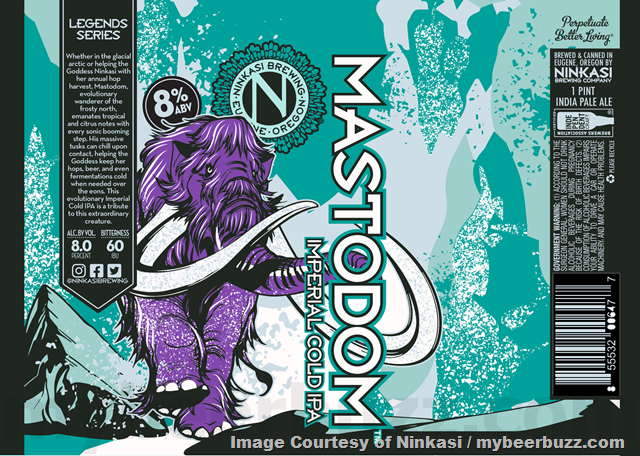 Ninkasi Adding Whit Rapids Belgian White & Mastodom Cold IPA Ninkasi Adding Whit Rapids Belgian White & Mastodom Cold IPA