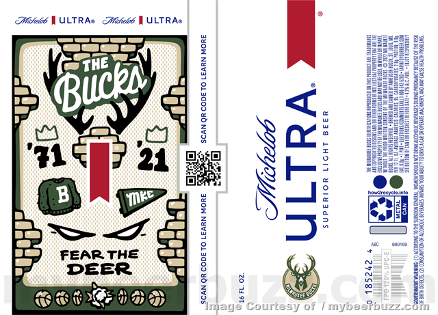 Michelob Ultra Adding NBA Team & Golf 25oz Cans Michelob Ultra Adding NBA Team & Golf 25oz Cans
