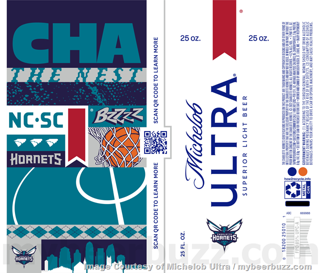 Michelob Ultra Adding NBA Team 25oz Cans Michelob Ultra Adding NBA Team 25oz Cans