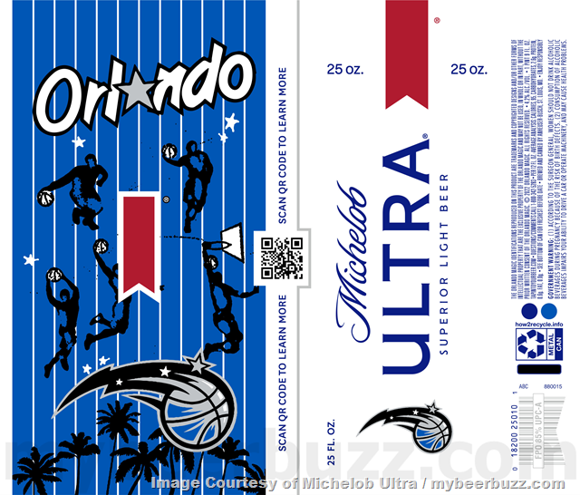 Michelob Ultra Adding NBA Team 25oz Cans Michelob Ultra Adding NBA Team 25oz Cans